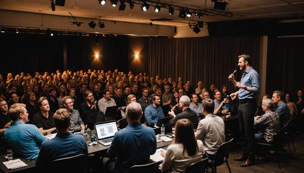Le fonctionnement d'une soirée stand-up